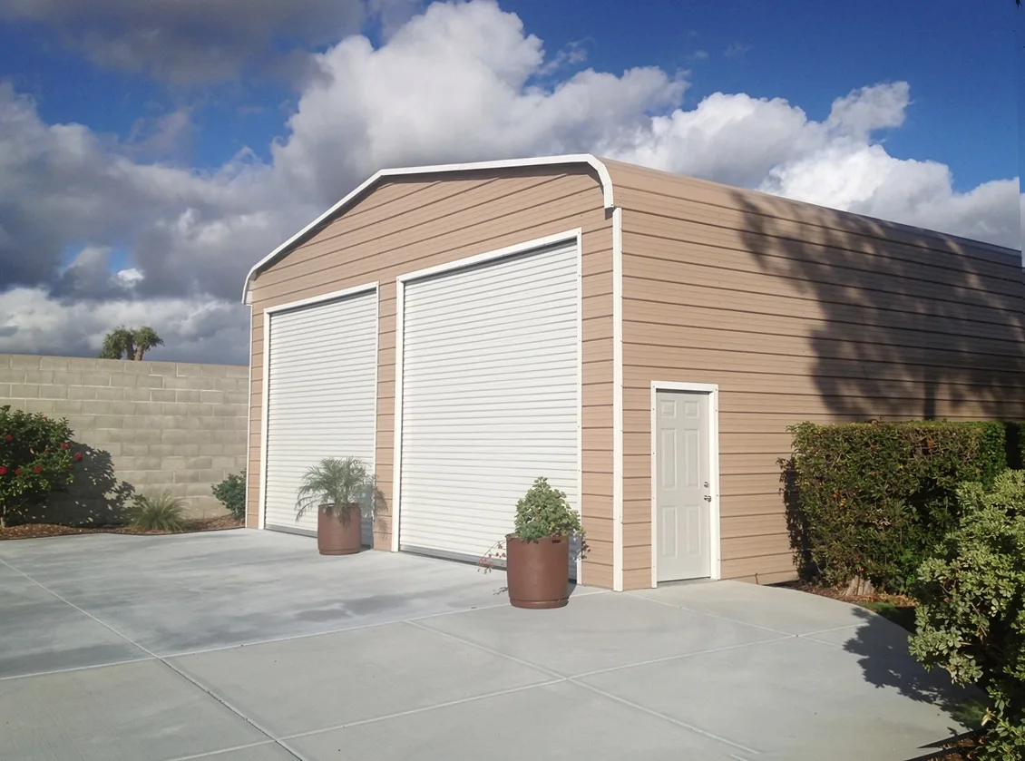 Multi-bay RV garage